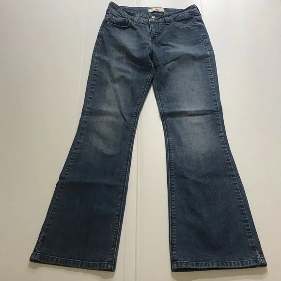 Levi s Jeans Levis 526 Slender Boot Cut Blue Jeans Stretch Denim Mid Rise Size 2m Poshmark